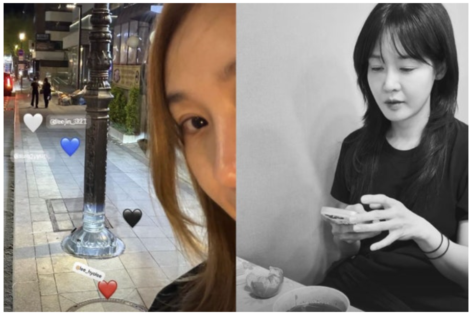 핑클 이효리 부친상 성유리