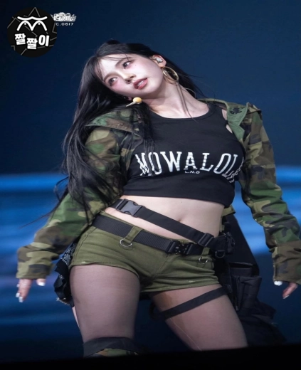 에스파 카리나 야꼽 노출 후방주의