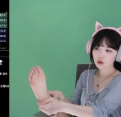 숲트리머 여캠 발바닥 모음집