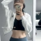 눈길이 확가는 레깅스y존 노출 몸매