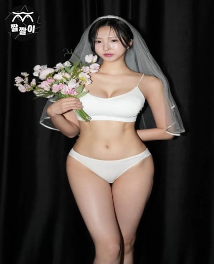 골반라인 예술 자체