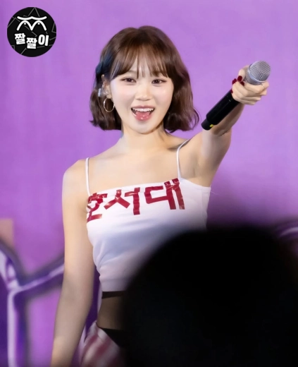 호서대 축제 르세라핌 채원 겨신감