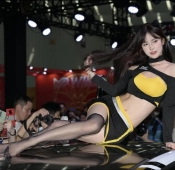 모터쇼 레이싱걸 검스 발바닥