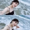 바닷가 놀러간 아르테미스 희진 비키니 겨