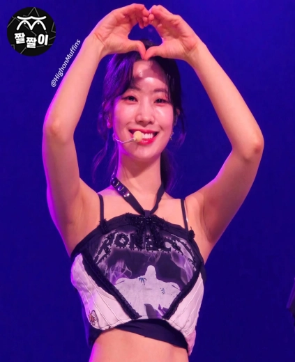 트와이스 콘서트 팬 직촬 다현 겨주름