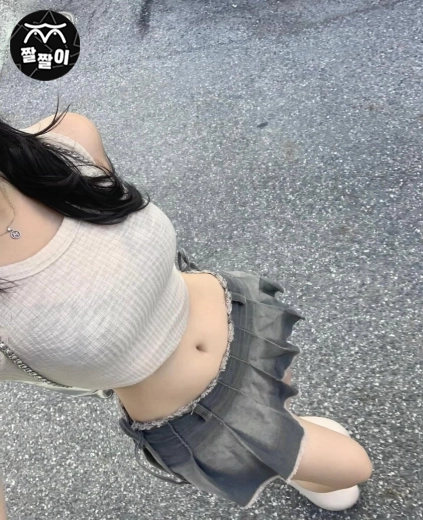 묵직미드 개미허리 배꼽
