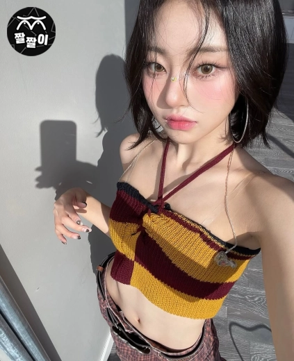 빌리 션 군살없는 복근 배꼽