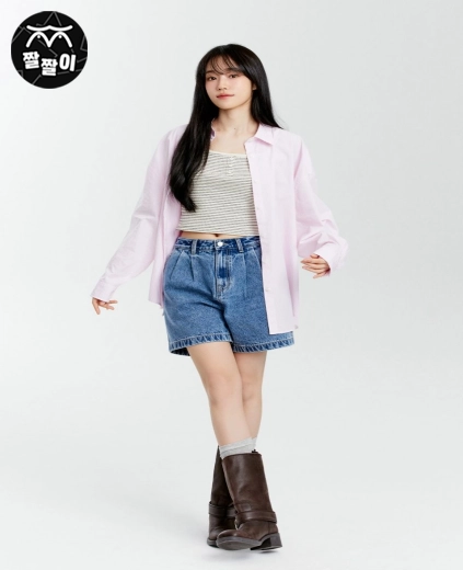 깔롱진 노윤서 크롭티