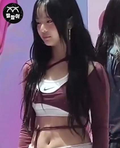 뉴진스 하니 츄리닝 팬티 자국
