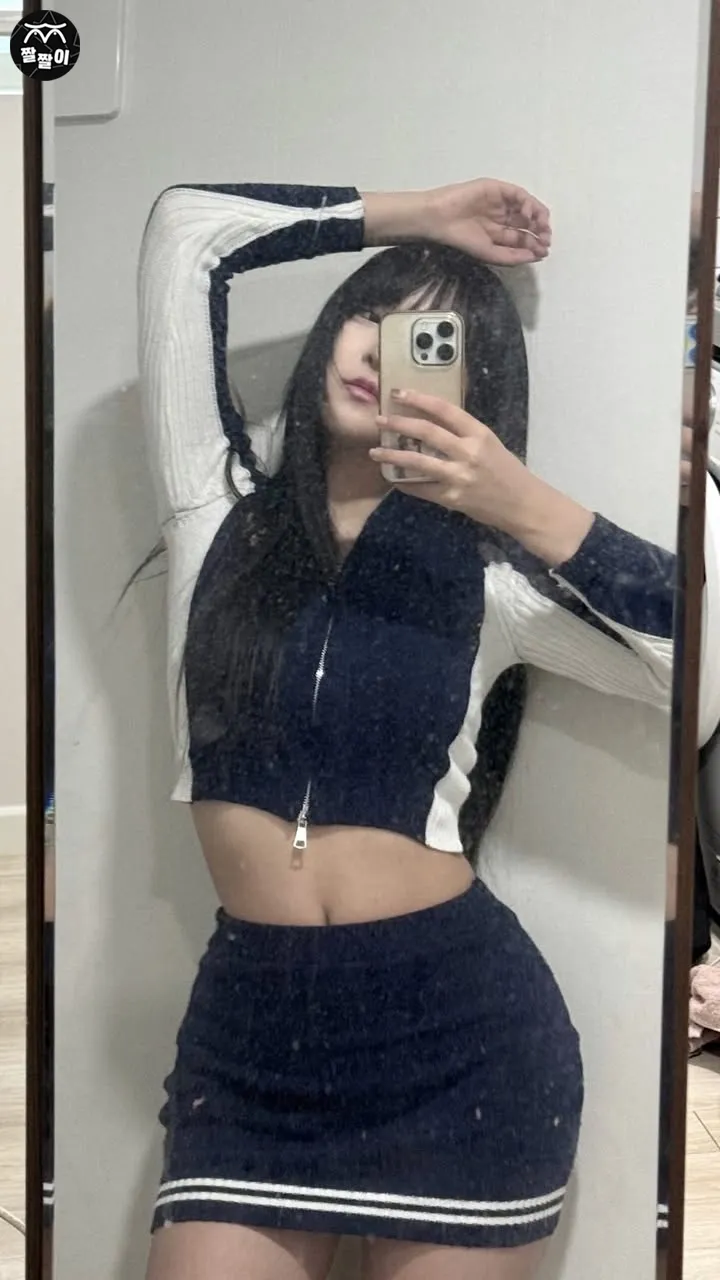일반인 개미허리 은근슬꼽