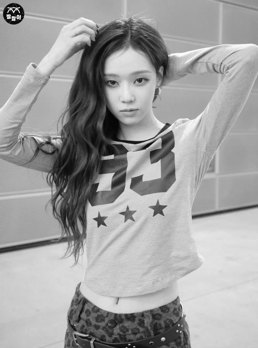 머리풀고있는 에스파 윈터