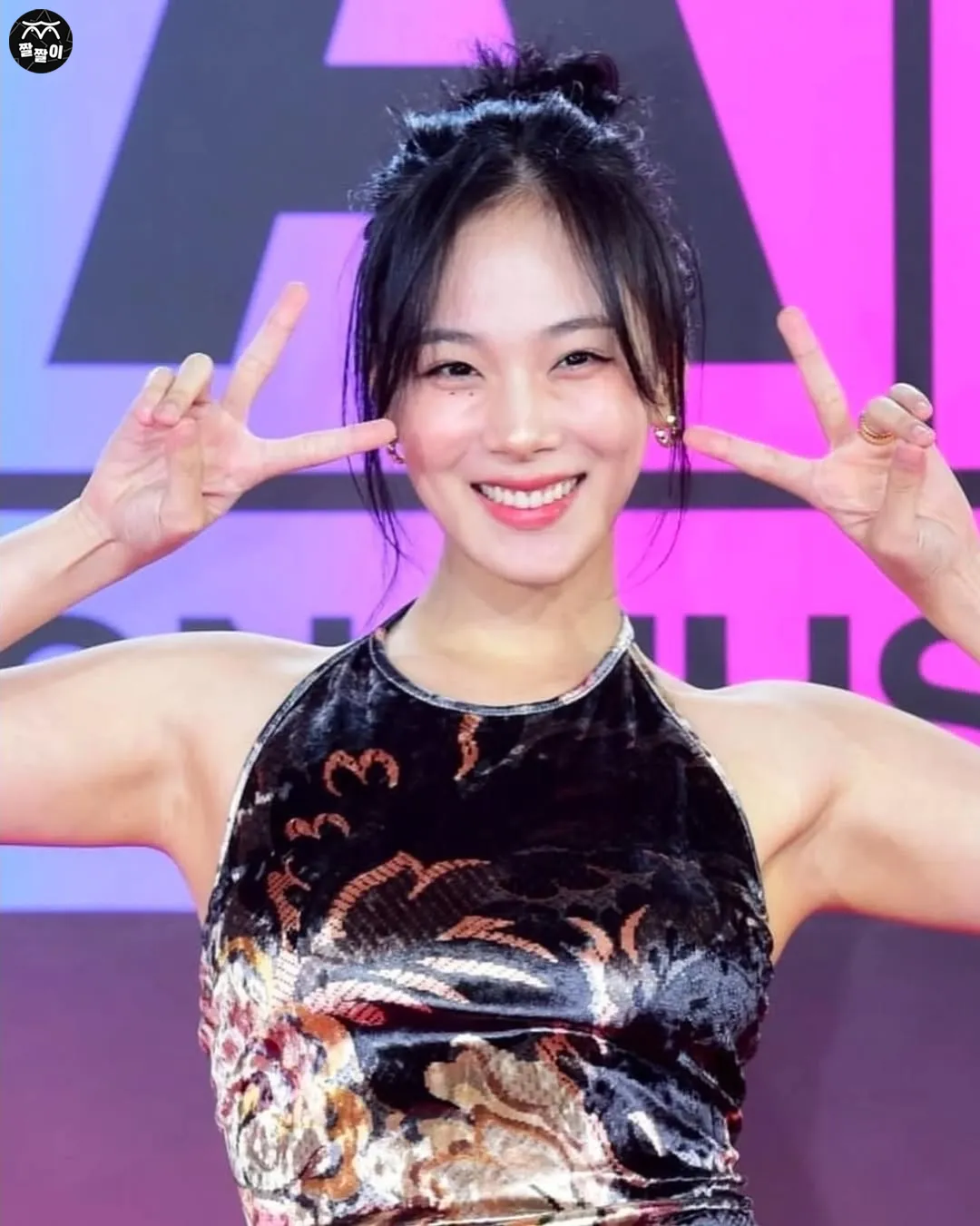 멜론뮤직어워드 포토월 비비 야드랑이