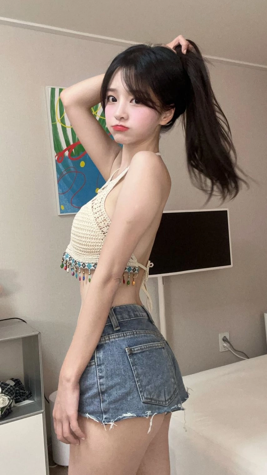박민정 휴가 가서 한컷!