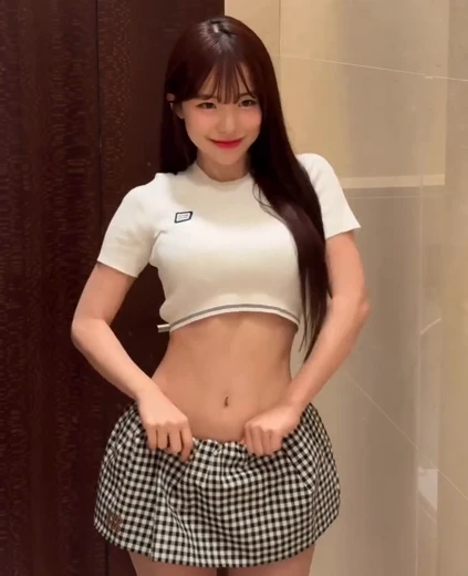 이다혜 복근라인 치어댄스