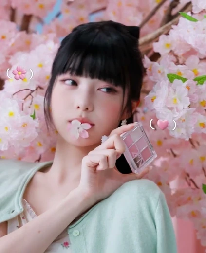 이안 입술 앞머리 붙이니 더 귀여워진 CF 현장