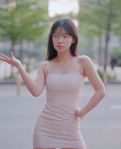 치어리더  이다혜 꿀벅지 동탄룩 원피스 살아있는 엉덩이 라인