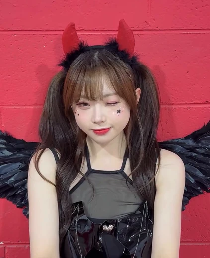 치어리더 김나연 겨드랑이 악마 날개단 귀여운 미모